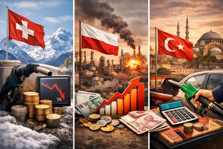 Svizzera, Polonia, Turchia: inflazione, azioni e obbligazioni
